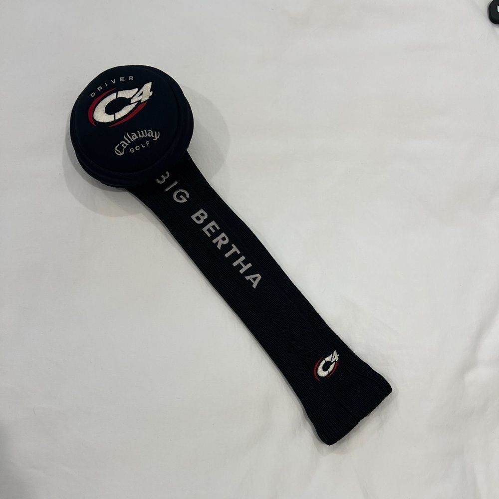 Callaway Big Bertha C4 Driver Headcover Black Golf Club Cover